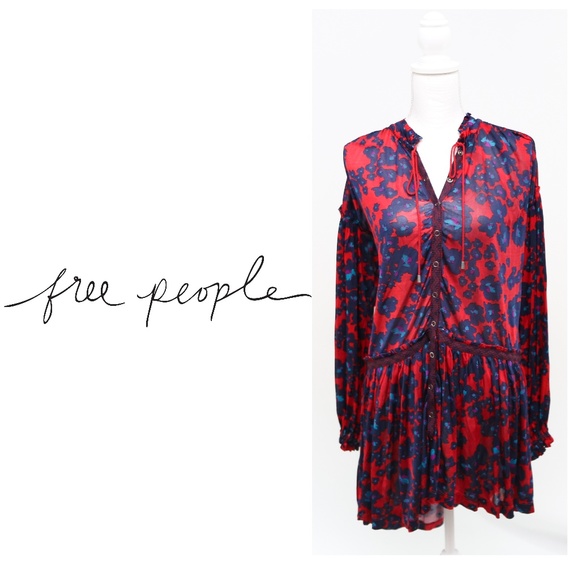 NWT FREE PEOPLE Love Letter Tunic - Picture 4 of 9